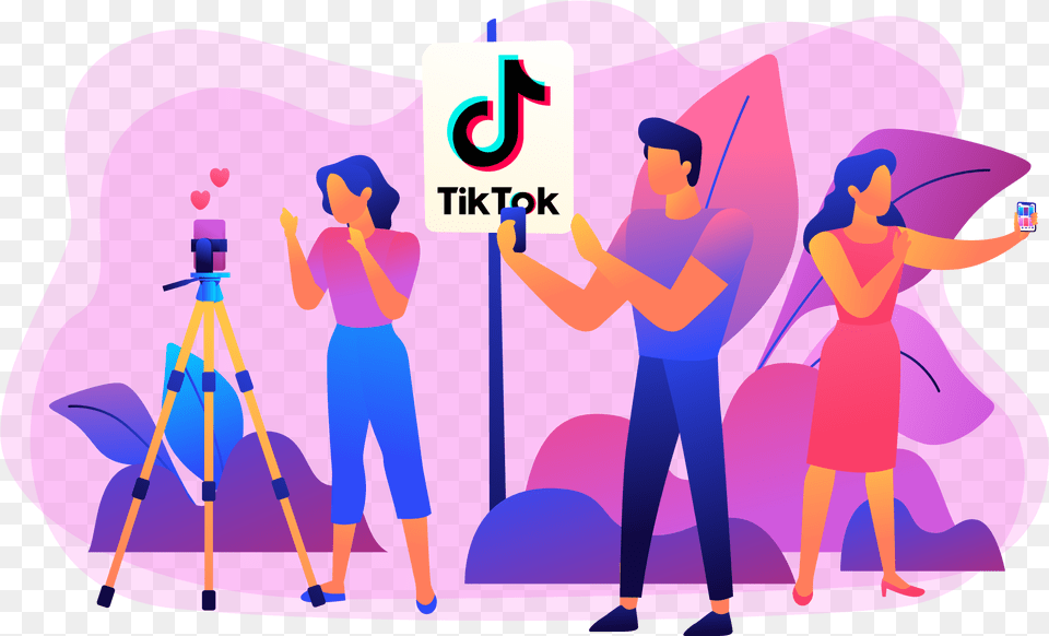 Tiktok Digital Marketing Consulting Sharing, Adult, Person, Woman, Female Free Transparent Png