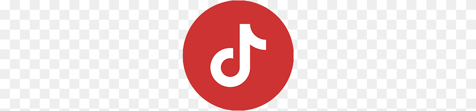 Tiktok Icon Red, Symbol, Number, Text Free Png Download