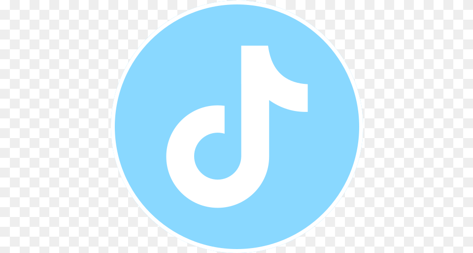 Tiktok Logo Icon Of Social Circles Vertical, Symbol, Number, Text, Disk Free Png