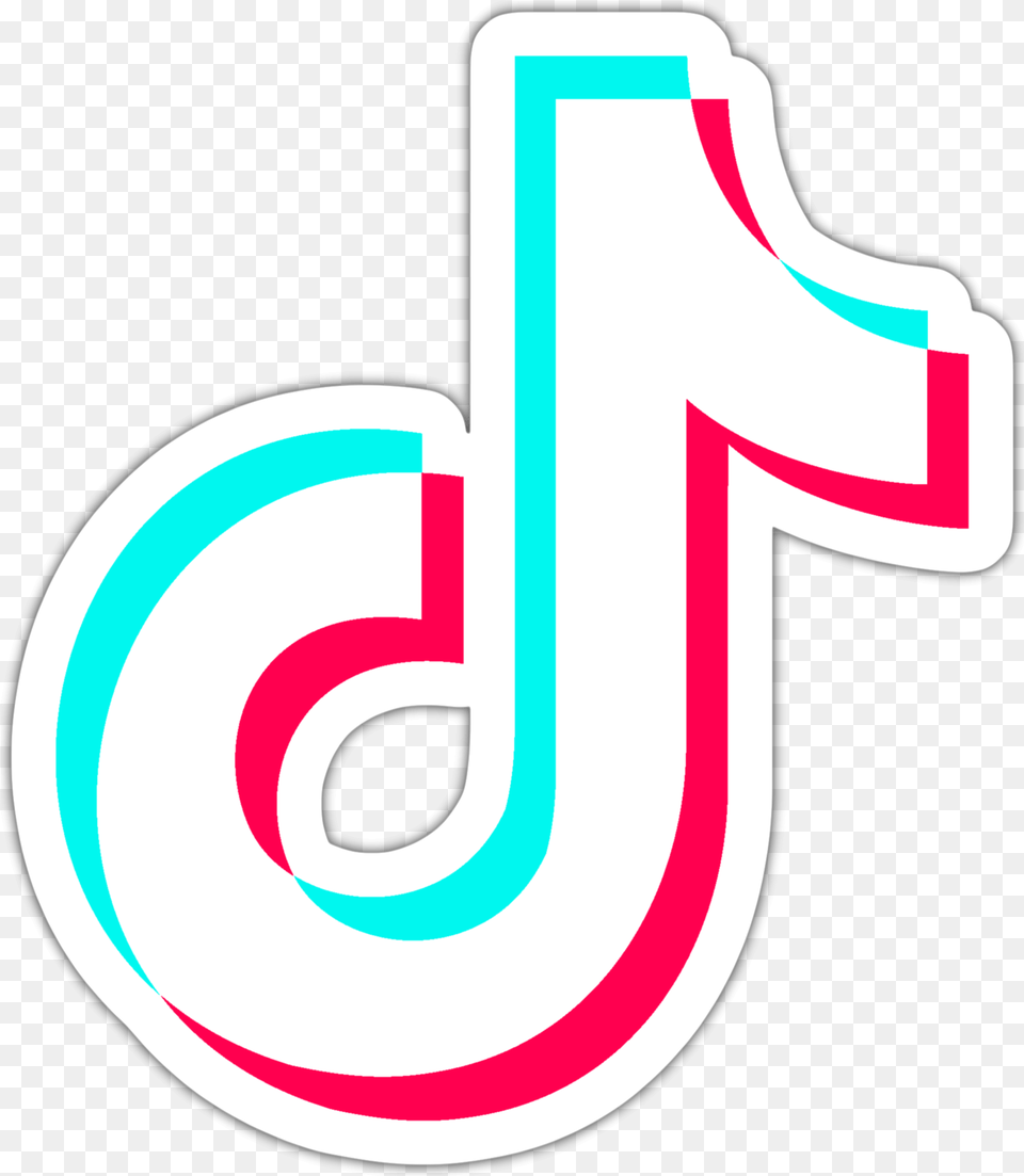 Tiktok Logo Icon Tiktok Logo, Number, Symbol, Text Free Transparent Png