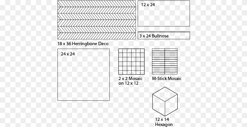 Tile Outline Surface Art Inc, Silhouette, Pattern Png Image