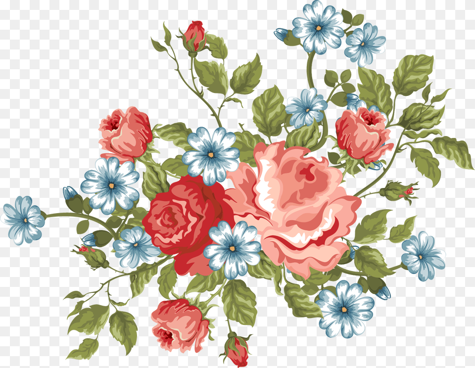 Tileable Flower, Art, Graphics, Pattern, Embroidery Png