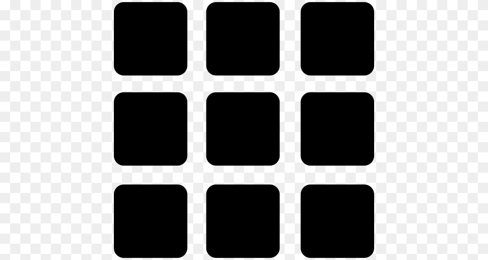Tiles Icon, Gray Free Png Download