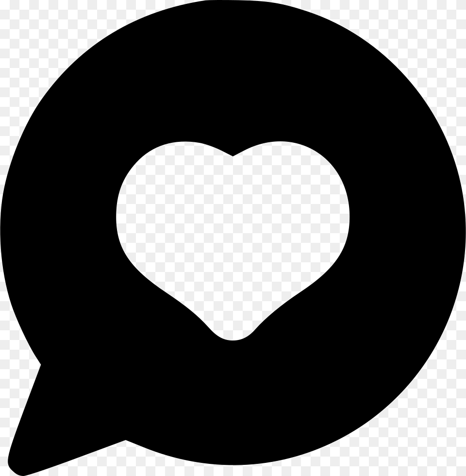 Till Death Do Us Part Heart Meeting Icon In Circle, Silhouette, Stencil Free Transparent Png