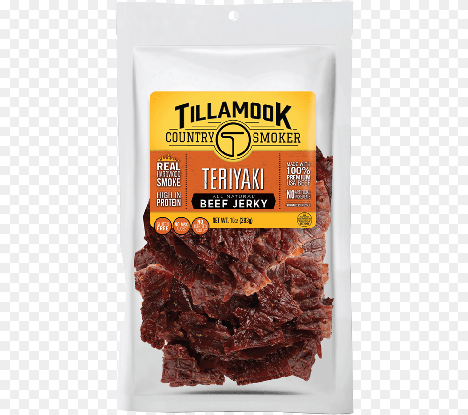 Tillamook Beef Jerky Spicy Sweet, Food, Meat Free Png