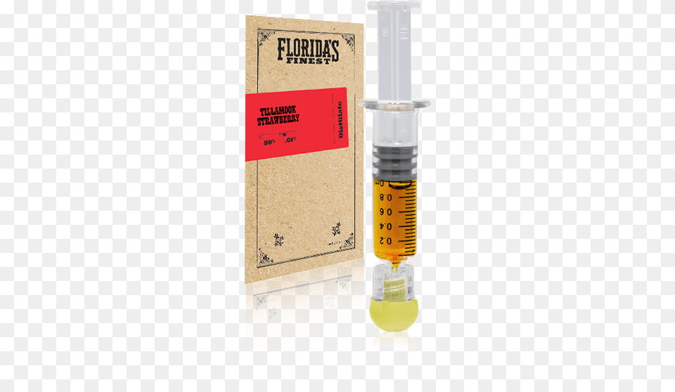 Tillamook Strawberry Distillate Thc Distillate Syringe, Cup, Chart, Plot Png