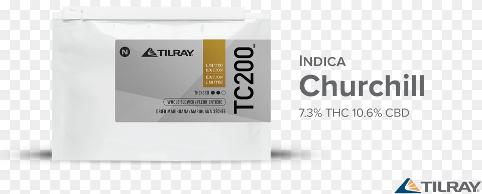 Tilray Canada On Twitter Tilray, Business Card, Paper, Text, Bag Png