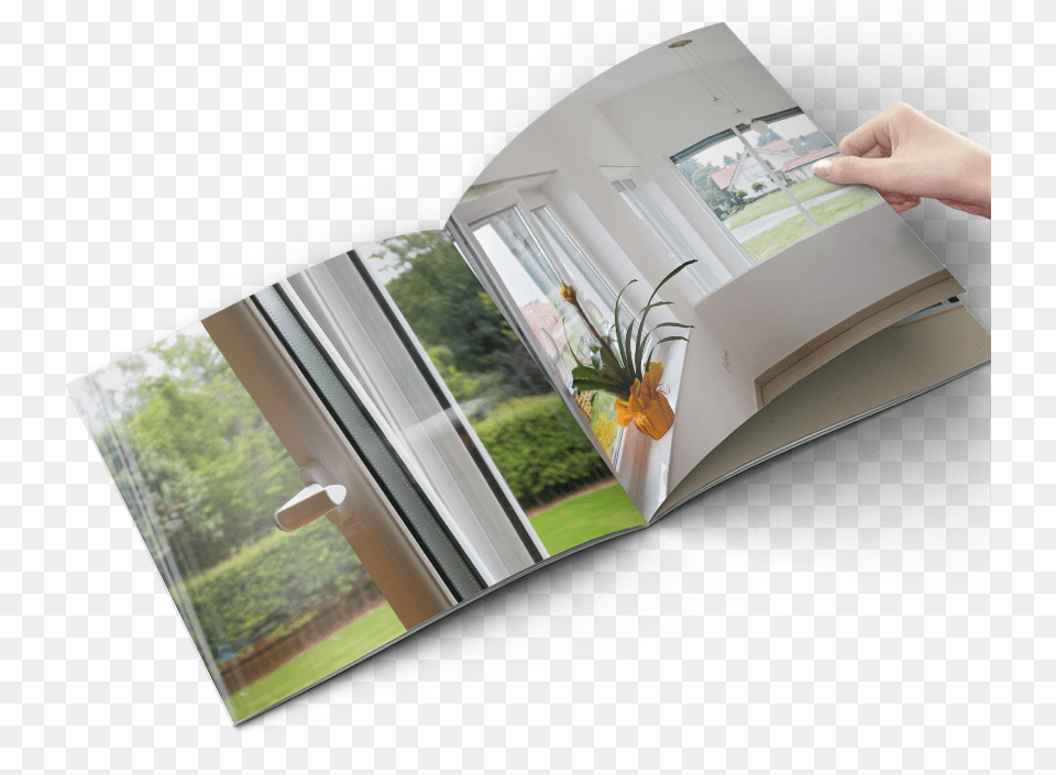 Tilt And Turn Windows Brochure Brochure, Publication, Book, Advertisement, Poster Free Transparent Png