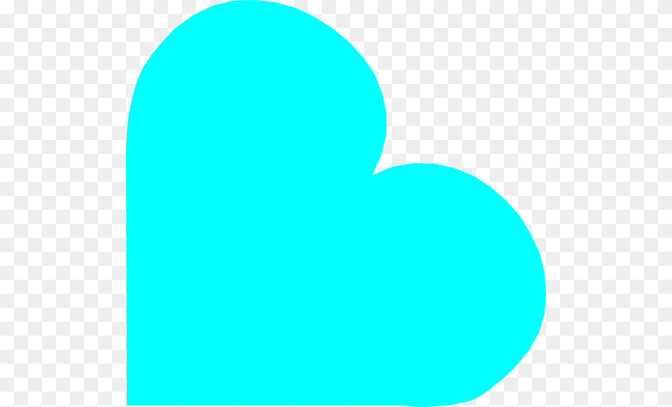 Tilt Clipart, Heart, Turquoise Png Image