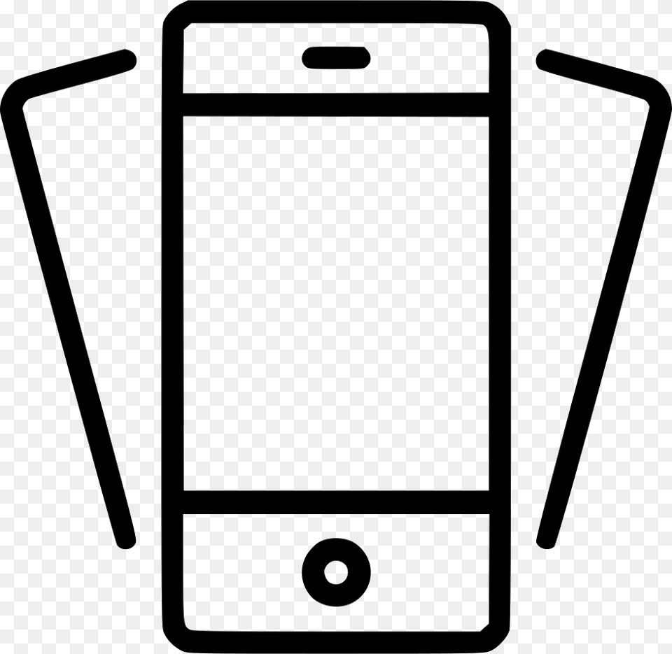 Tilt Phone Iphone Svg Icon Iphone Clip Art, Electronics, Mobile Phone Free Transparent Png
