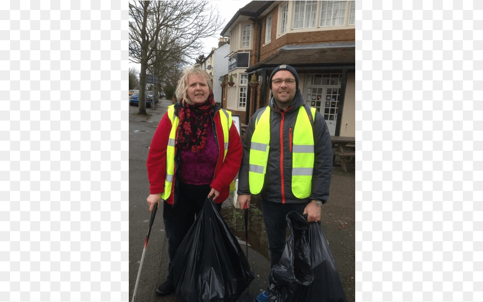 Tim And Noreen Litter Pick March Fun, Urban, City, Street, Road Free Png Download