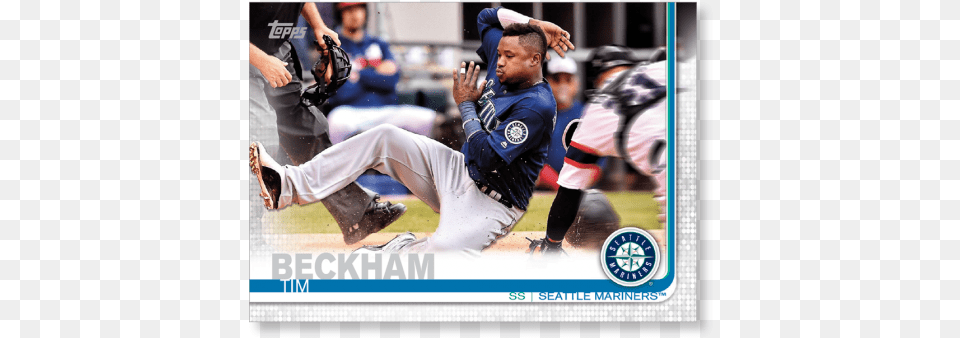 Tim Beckham 2019 Topps Baseball Update Series Traded Seattle Mariners, People, Person, Glove, Clothing Png