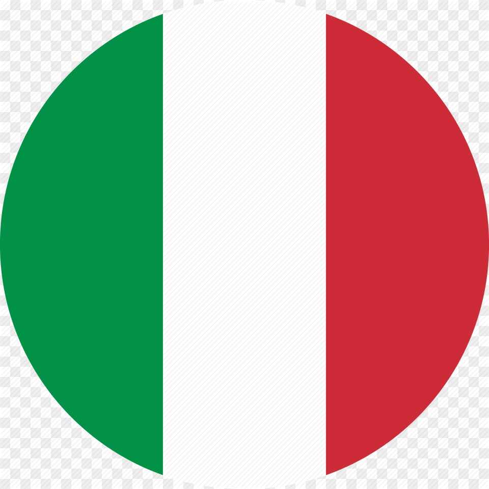 Tim Delivers Fastest Average Mobile Internet Speeds Italy Flag Icon Flat, Sphere, Logo, Disk Free Png Download