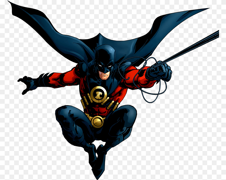 Tim Drake As Red Robin In Tim Drake Red Robin, Person, Face, Head, Batman Png Image