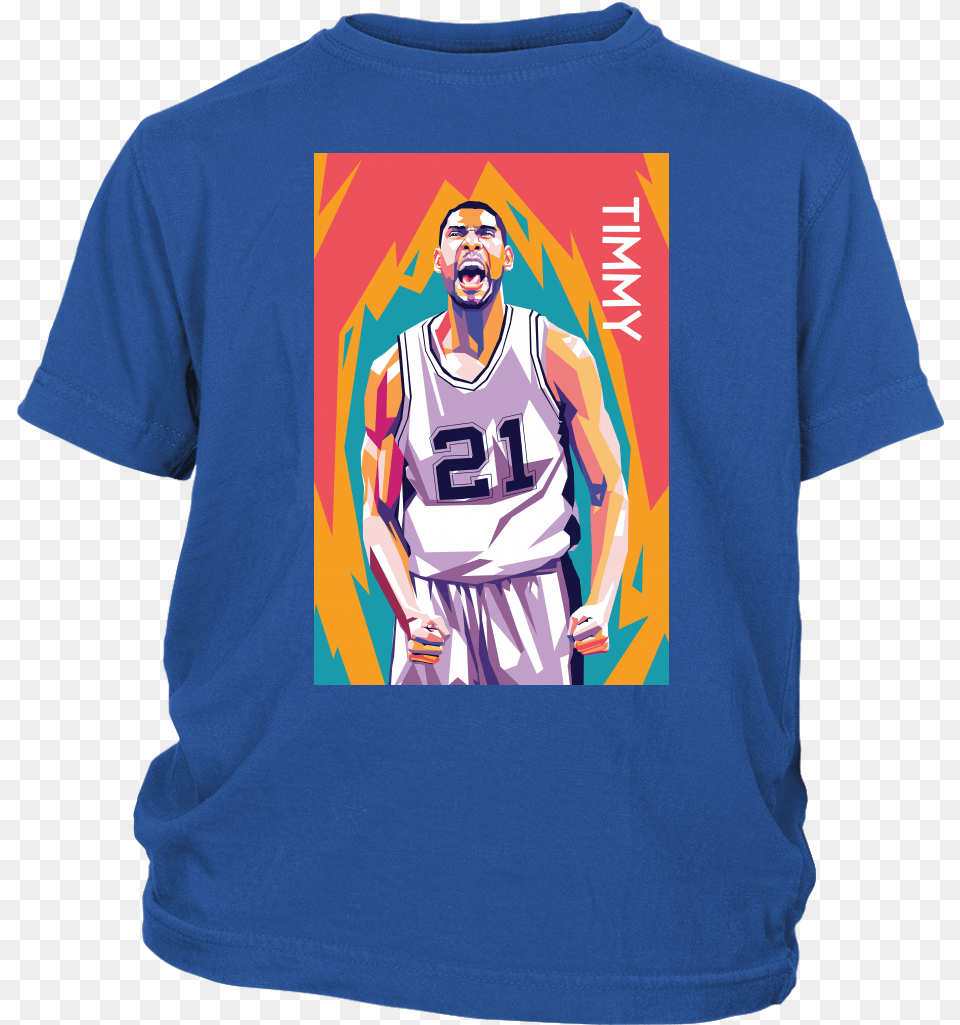 Tim Duncan Pop Art Youth T Shirtquotclassquotlazy 5 Things You Should Know About By Mimi, Clothing, Shirt, T-shirt, Adult Png Image