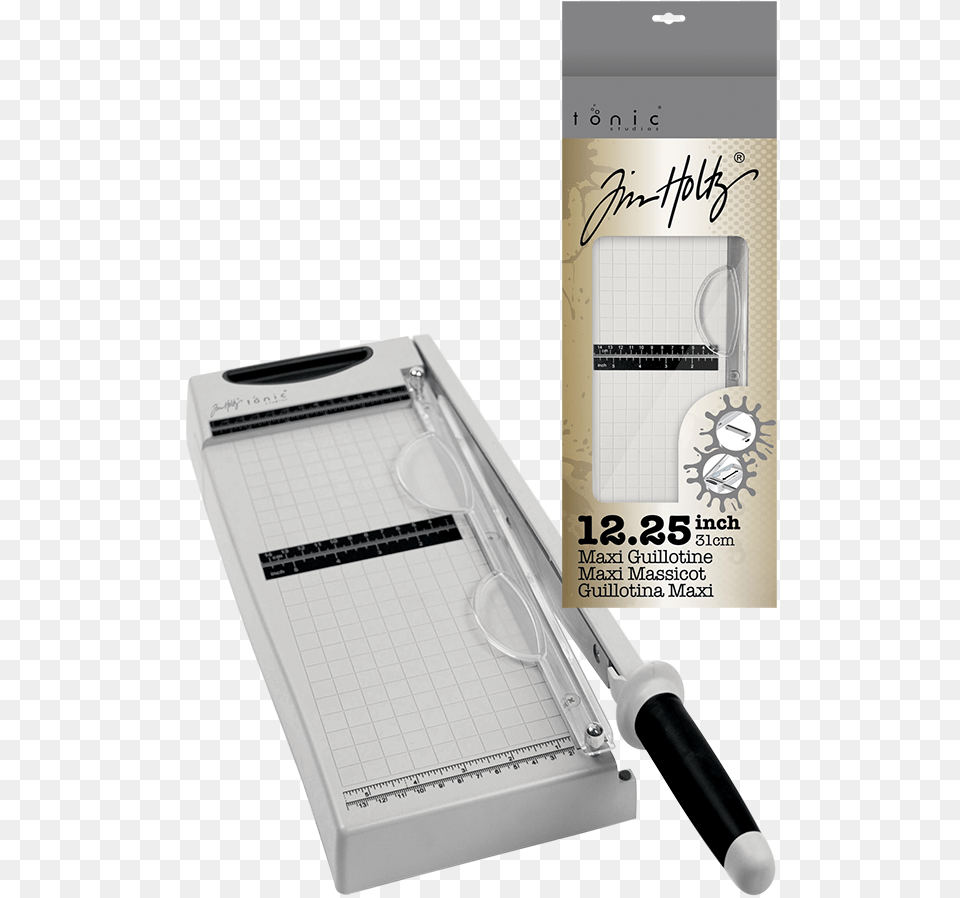 Tim Holtz Guillotine Trimmer, Text, Blade, Razor, Weapon Free Transparent Png