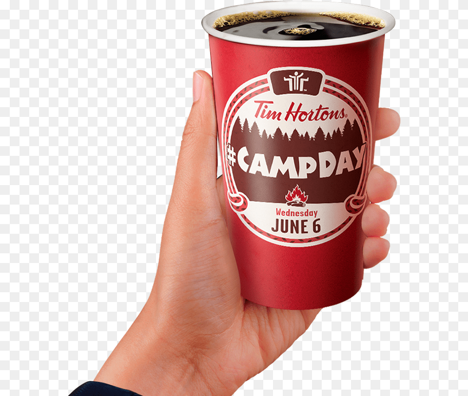 Tim Hortons Camp Day June 6th Camp Day Tim Hortons 2019, Can, Tin, Cup Free Transparent Png