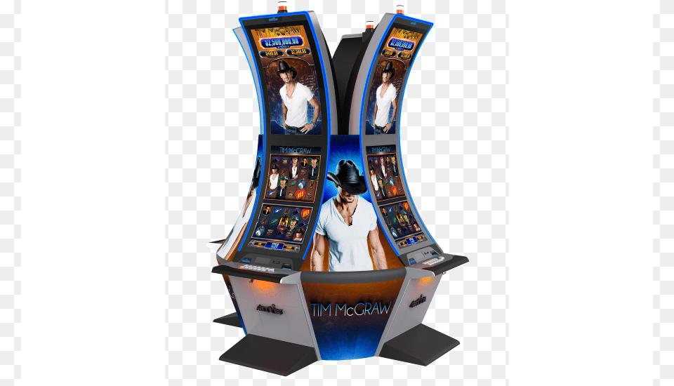 Tim Mcgraw Slot Walking Dead Ii Slot Machine, Adult, Female, Person, Woman Free Png