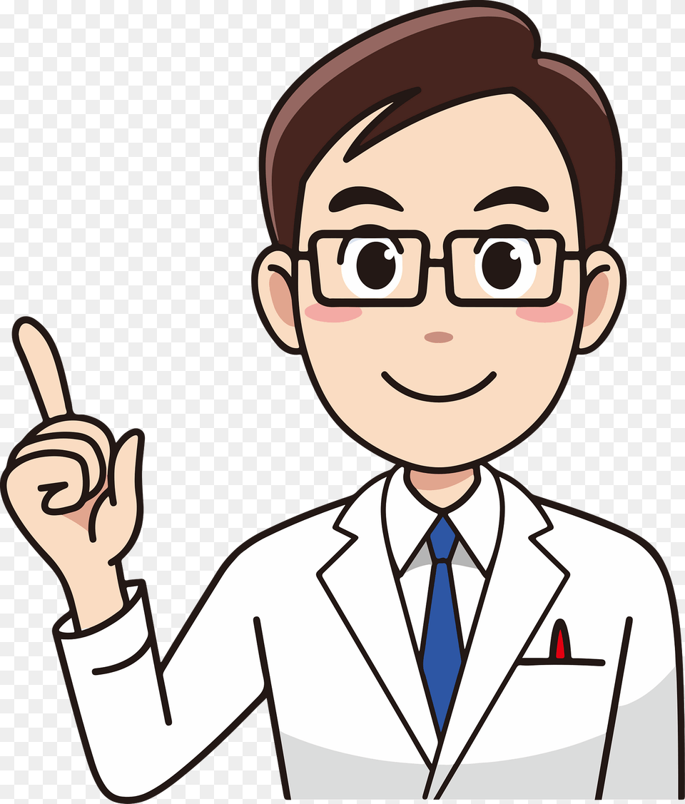 Tim Medical Doctor Is Giving Advice Clipart, Lab Coat, Clothing, Coat, Person Free Transparent Png