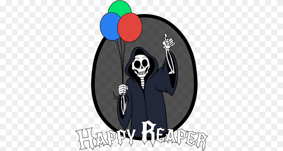 Tim Reaper Back Balloon, Adult, Female, Person, Woman Free Transparent Png