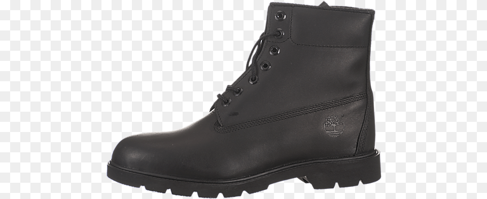 Timberland 6 Inch Basic Black, Clothing, Footwear, Shoe, Boot Png Image