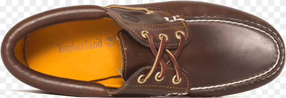 Timberland Boots Authentics 3 Eye Classic Brown Slip On Shoe, Clothing, Footwear, Sneaker Png Image