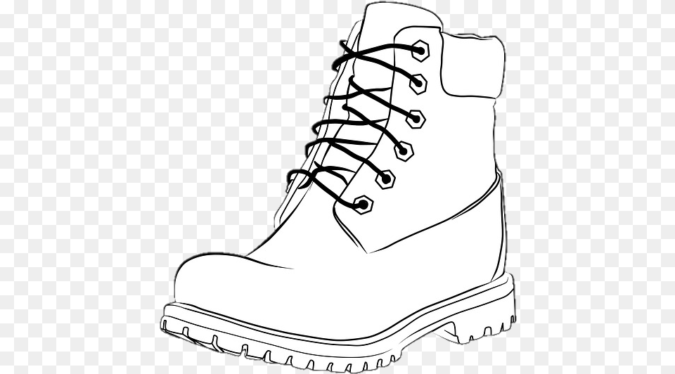 Timberland Boots Ftestickers Freetoed Fte Sticker Timberland Boots Coloring Pages, Clothing, Footwear, Shoe, Sneaker Free Png Download