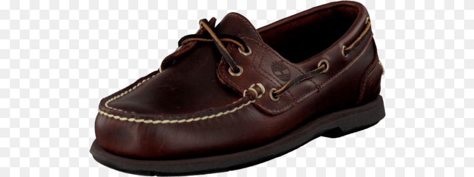 Timberland Classic Boat Shoe Rootbeer Smooth Brown Slip On Shoe, Clothing, Footwear, Sneaker Png Image