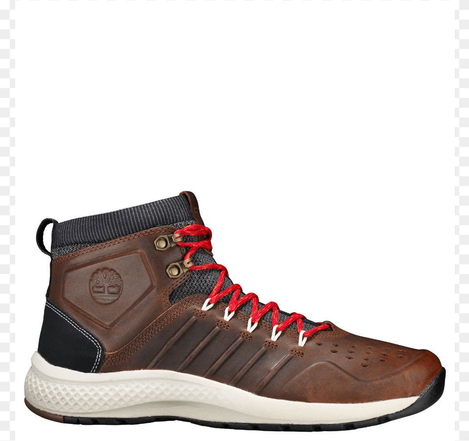 Timberland Men39s Flyroam Trail Leather Boots Brown Timberland Flyroam Brown Leather, Clothing, Footwear, Shoe, Sneaker Png