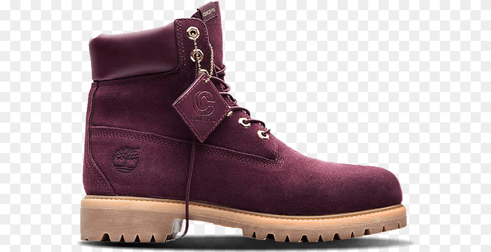 Timberland Purple Boots, Clothing, Footwear, Shoe, Suede Png