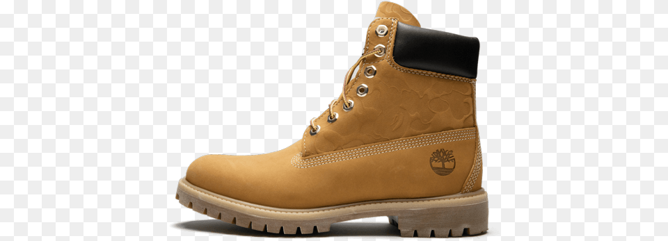 Timberland Undftd X Bape 6in Prmbt Undftd X Bape 6 The Timberland Company, Clothing, Footwear, Shoe, Boot Png