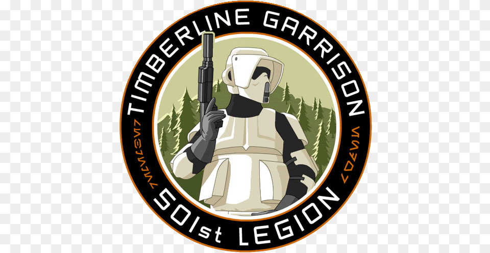 Timberline Garrison 501st Legion Garrison Logos, Firearm, Gun, Rifle, Weapon Png Image