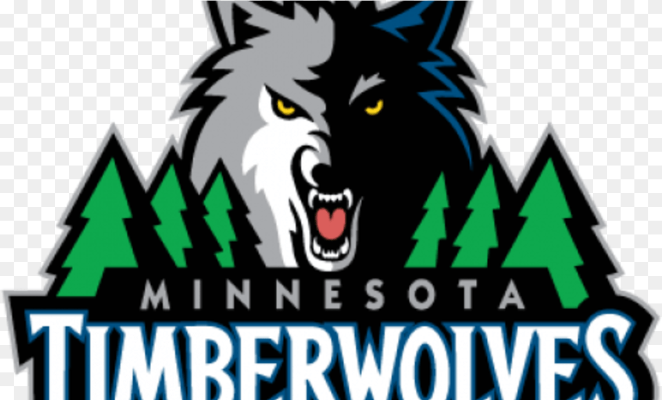 Timberwolves Logo, Animal, Mammal, Wolf, Person Free Png Download
