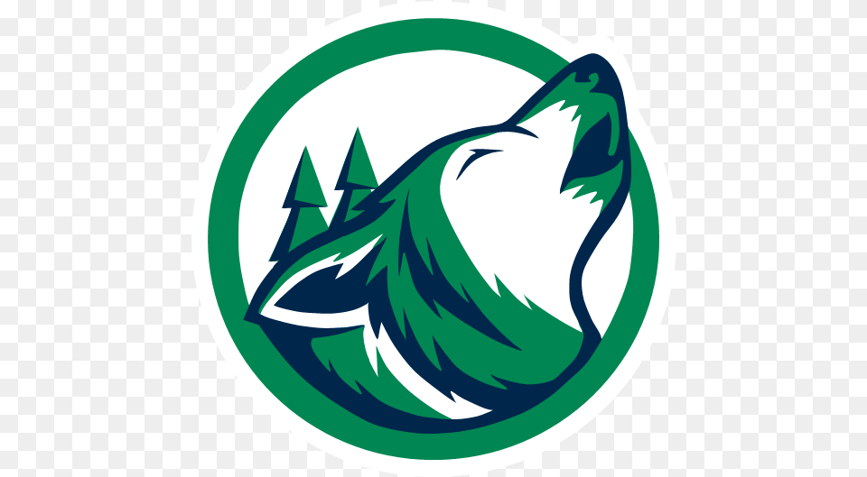 Timberwolves Logo Update Green Gaming Logo For Youtube, Sticker Free Png