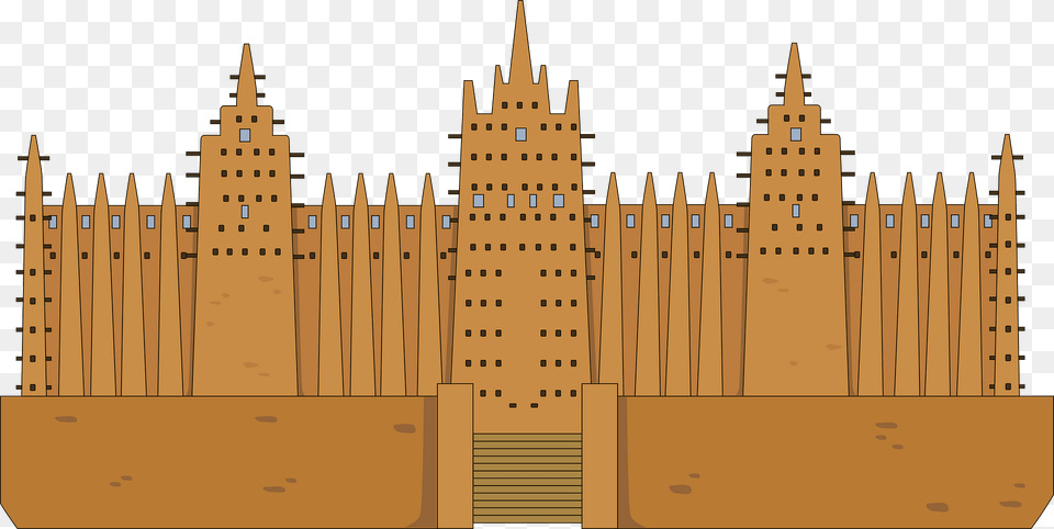 Timbuktu Clipart, Architecture, Building, Castle, Fortress Free Png Download