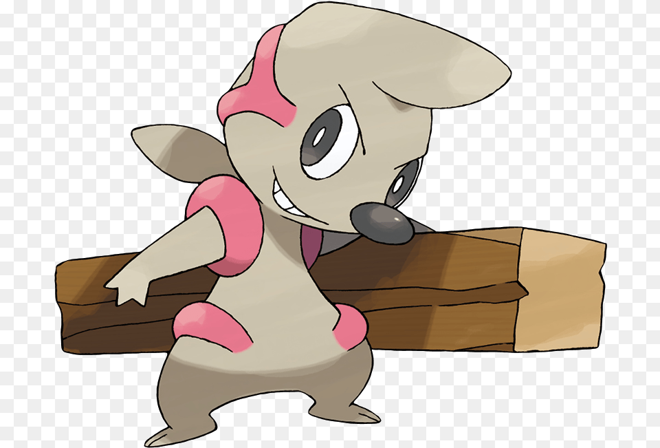 Timburr Timburr Pokemon Evolution, Baby, Person, Cartoon Png Image