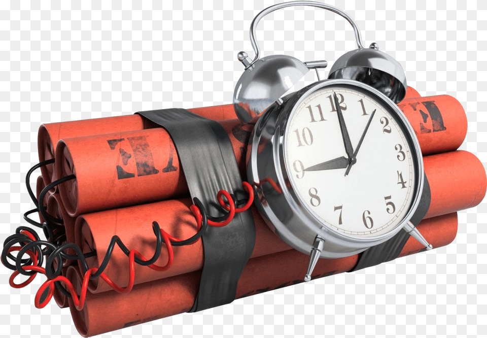 Time Clock Bomb Pictures Background Bomb, Weapon, Ammunition, Dynamite Free Transparent Png