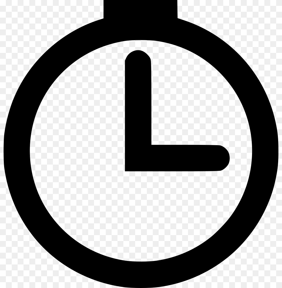 Time Clock Icon, Sign, Symbol, Ammunition, Grenade Png Image