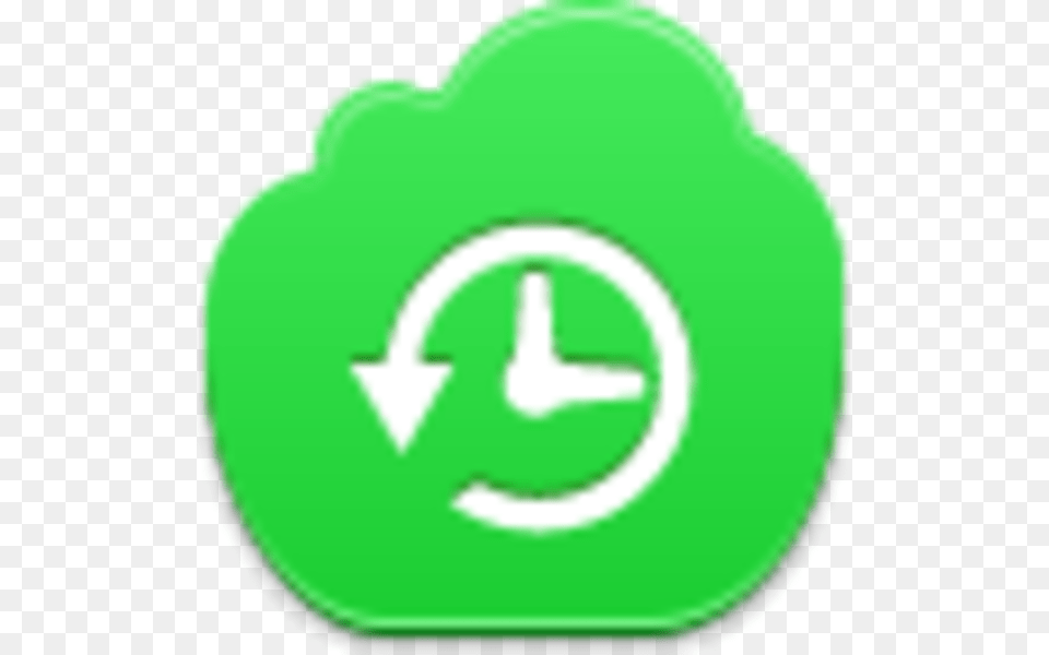 Time Delay Icon, Green, Symbol, Recycling Symbol, Disk Png Image