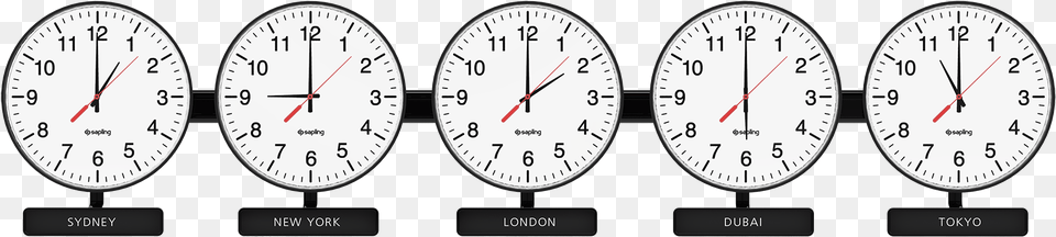 Time Difference 5 Time Zone Clock, Analog Clock, Wristwatch Png