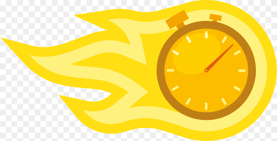 Time Flies Concept Clipart, Analog Clock, Clock Free Transparent Png