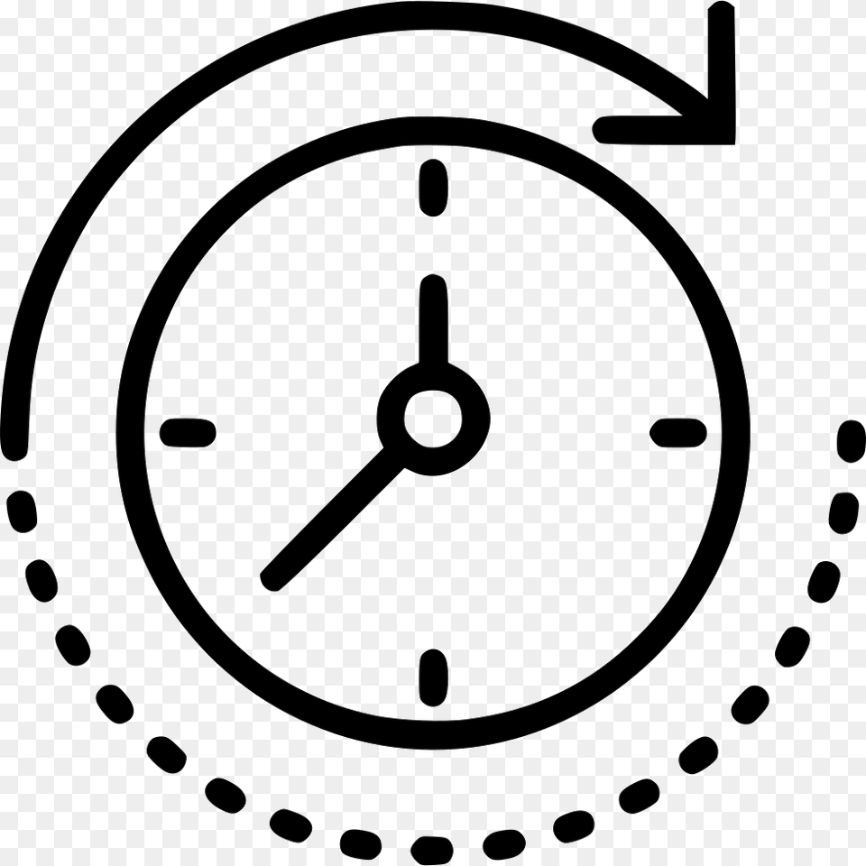 Time Flies Time Passing Icon, Analog Clock, Clock, Ammunition, Grenade Free Png