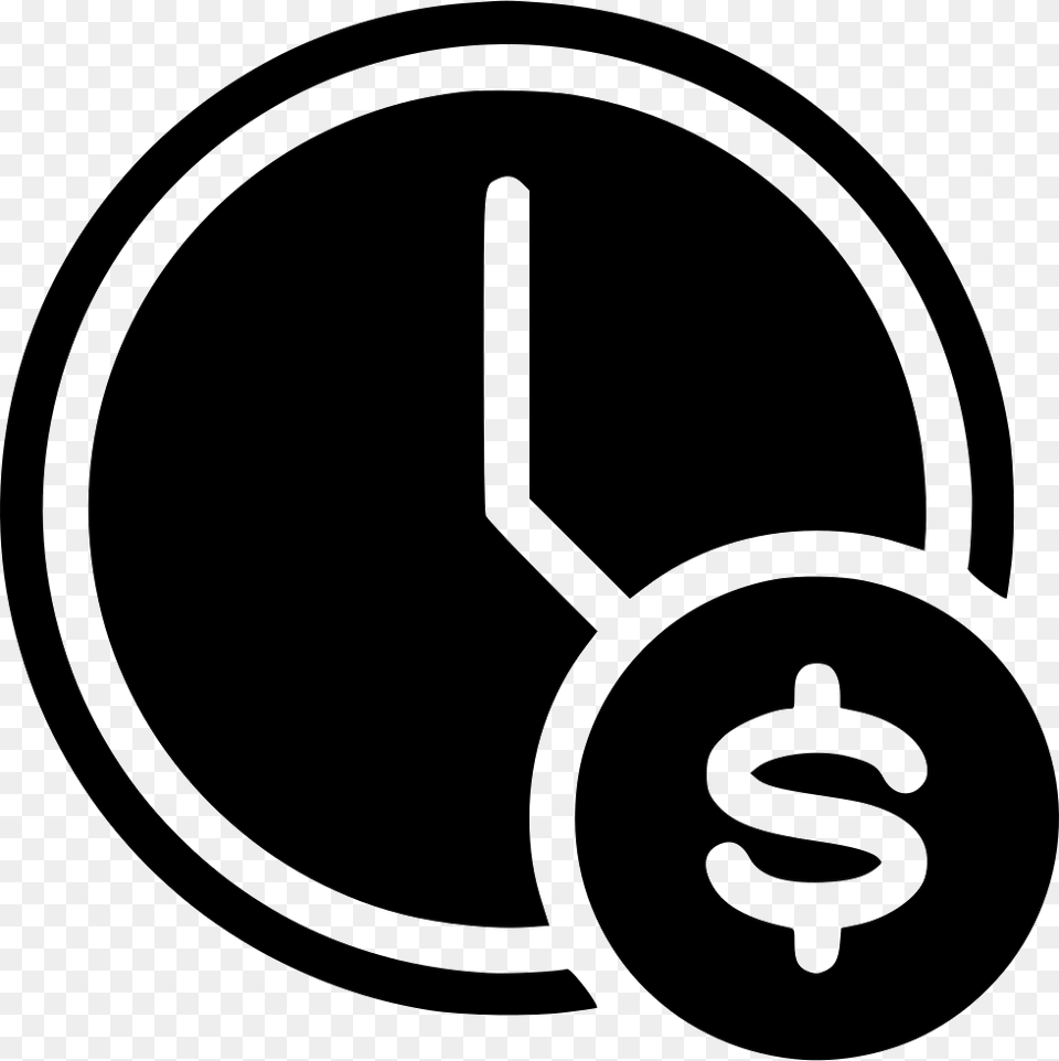 Time Is Money, Stencil Free Png