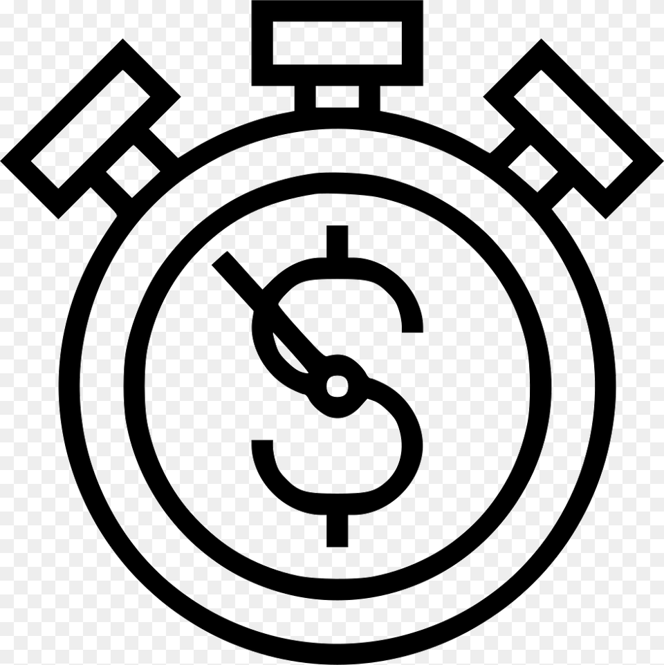 Time Is Money Clock Fast Going Vector, Ammunition, Grenade, Weapon, Stopwatch Free Png