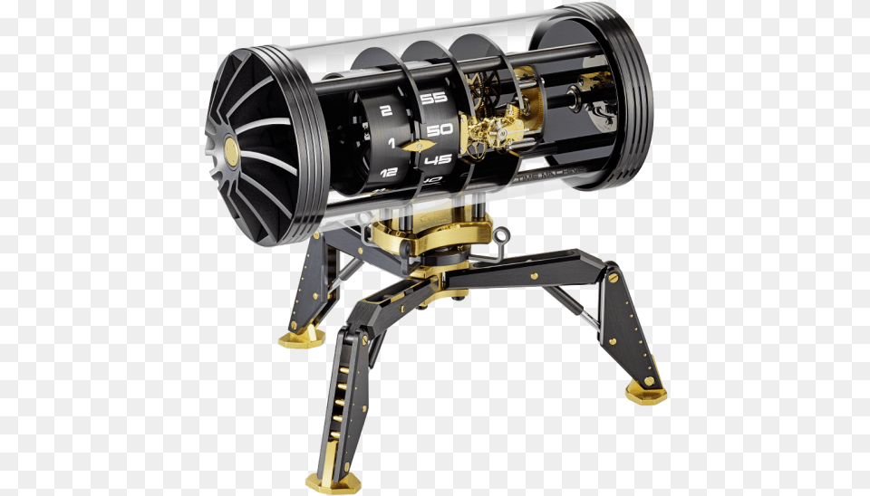 Time Machine Black And Gold Time Machine Movie, Lighting Png