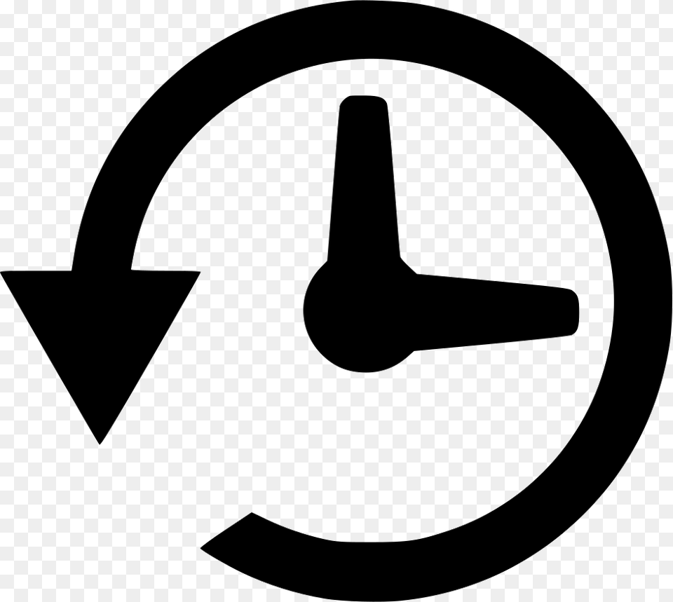 Time Machine Icon Download, Symbol, Sign, Stencil Png