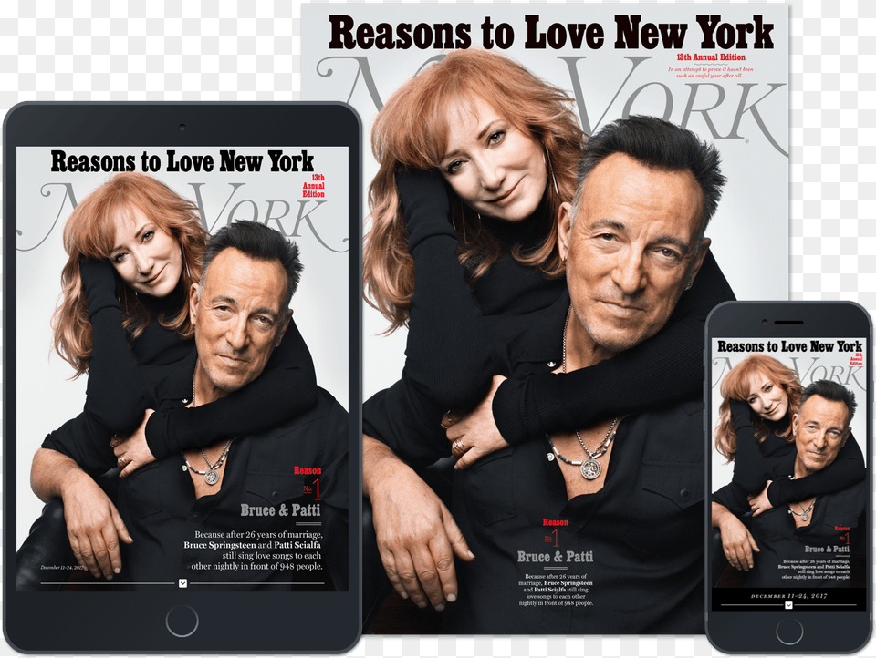 Time Magazine Subscription Transparent Background New York Magazine Cover Springsteen, Male, Adult, Person, Man Free Png