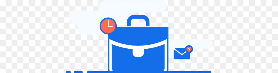 Time Management Techniques Illustration, Bag Png