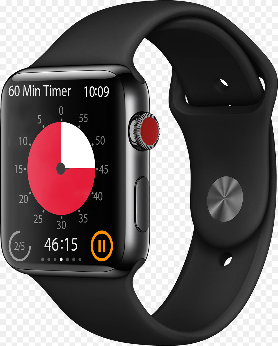 Time Timer Apple Watch App Time Timer Apple Watch, Arm, Body Part, Person, Wristwatch Png