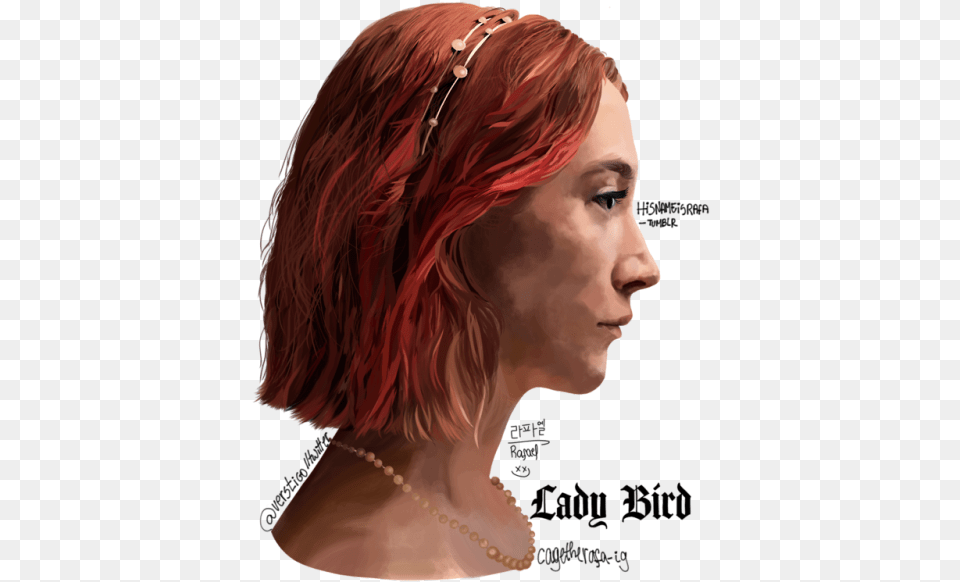 Time To Fly Lady Bird Movie Illustration, Accessories, Person, Woman, Female Png Image